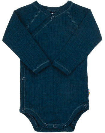 Joha Wickelbody aus Merinowolle - Dunkel Türkis