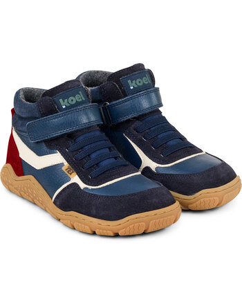 Koel Barfuß-Winterstiefel/-Sneaker 'Rami Wool Tex' mit TEX-Membran und Elastikverschluss - Navy