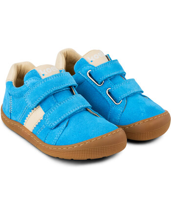 Koel Kinder-Barfußschuh 'Denis Suede 3.0' mit mittlerer Zehenbox - Jeans
