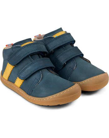 Koel Kinder-Barfußschuhe 'David Hydro Felt' aus Leder - Blue