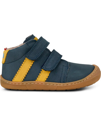 Koel Kinder-Barfußschuhe 'David Hydro Felt' aus Leder - Blue