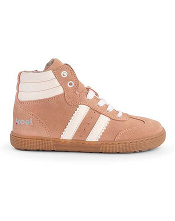 Koel Kinder-Barfußschuhe 'Drew Merino' aus Leder - Alt Rosa