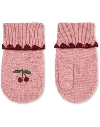 Konges Sløjd Fäustlinge/Mittens 'Collette' aus 100 % Wolle - Pale Blush 🍒