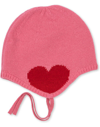 Konges Sløjd Häubchen/Mütze 'Collette' aus 100 % Wolle - Pink