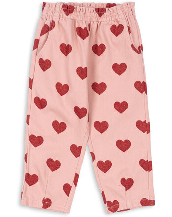 Konges Sløjd Hose 'Magot' aus 100 % Bio-Baumwolle - Amour Glitter