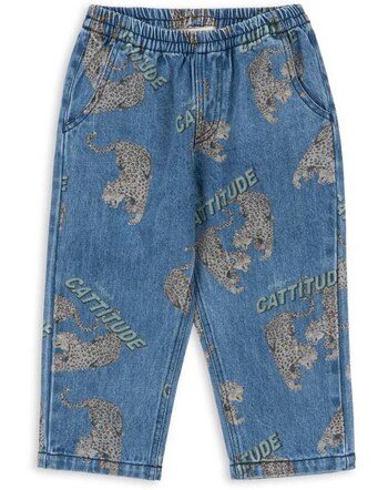 Konges Sløjd Jeans-Hose 'Magot' aus Bio-Baumwolle - Cattitude 🐆