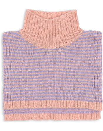 Konges Sløjd Nackenwärmer 'Berle' aus Wollmischung - Purple/Pink Dolphin