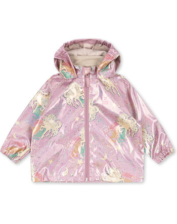 Konges Sløjd Regenjacke 'Calina' mit abnehmbarer Kapuze - Born To Sparkle