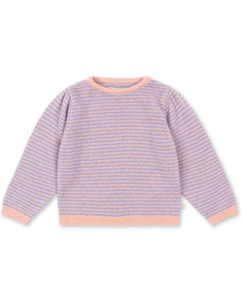 Konges Sløjd Strickpullover 'Berle' aus Wollmischung - Purple/Pink Dolphin 