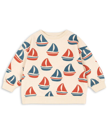 Konges Sløjd Sweatshirt/Pullover 'Loupy Lou' aus 100 % Baumwolle - Ahoy