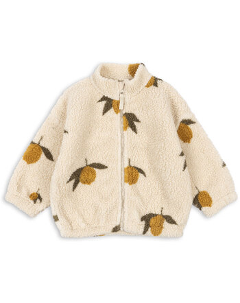 Konges Sløjd Teddy-Jacke 'Jody' mit Fleecefutter - Mongrand Citron 🍋