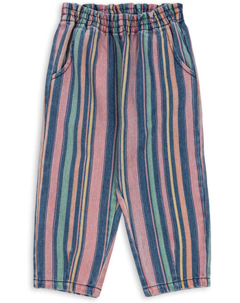 Konges Sløjd Unisex-Jeanshose 'Magot' aus 100 % Bio-Baumwolle - Miami Stripe