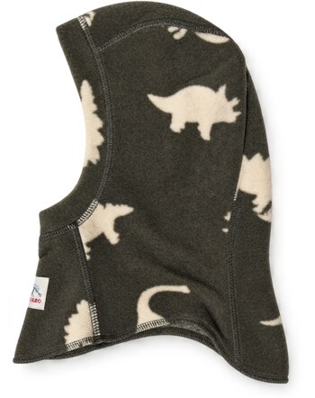 Konges Sløjd Balaclava/Mütze 'Tavi' aus weichem Fleece-Material - Dino Silhouette 🦕