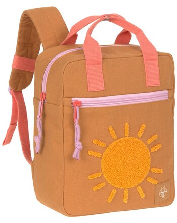 Lässig Kindergartenrucksack 'Little One & Me Square Backpack Small' 6L - Caramel