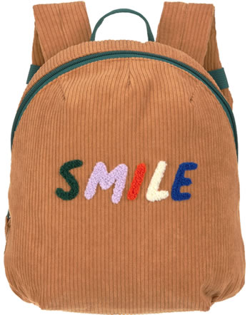 Lässig Kindergartenrucksack Smile caramel