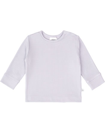 Lässig Long Sleeve Shirt Lyocell Ribbed Lavender 153162715