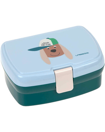 Lässig Lunchbox TINY TEAM DOG - Blue