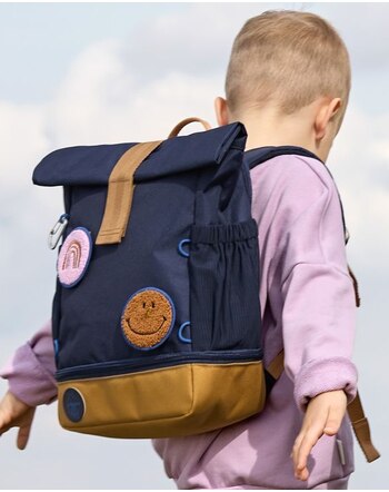 Lässig Mini-Rolltop-Rucksack LITTLE GANG 9-11L - Navy