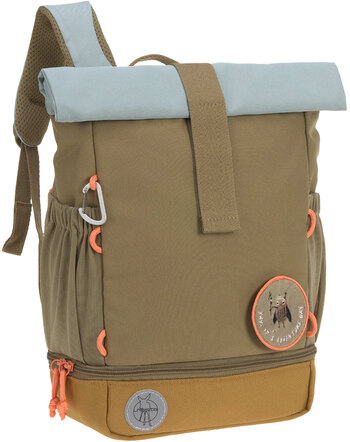 Lässig MIni-Rolltop-Rucksack NATUR 9-11L - Olive