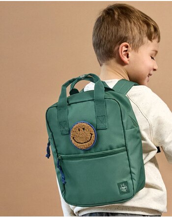 Lässig Mini-Square-Rucksack LITTLE GANG 7L - Dark Green