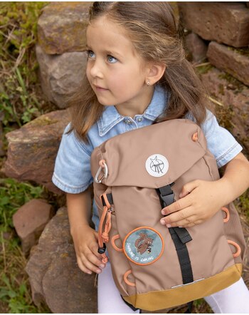 Lässig Mini-Wanderrucksack NATURE 9L - Hazelnut