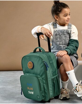 Lässig Kinder-Reisekoffer LITTLE GANG 22L - Dark Green