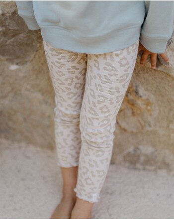 Leevje Leggings aus Bio-Baumwolle - Leo