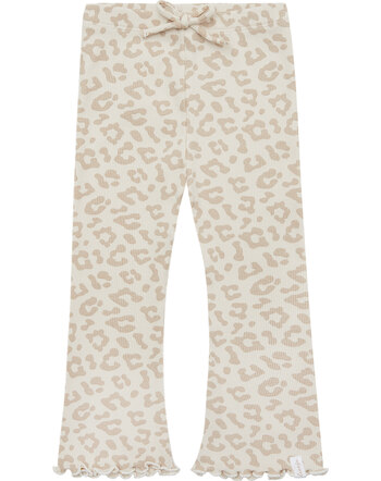 Leevje Leggings mit Schlag aus Bio-Baumwolle - Leo