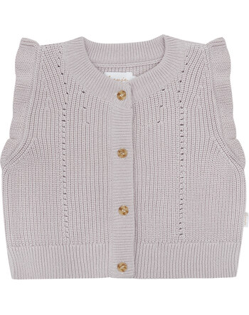 Leevje Pullunder aus 100 % Bio-Baumwolle - Lavender