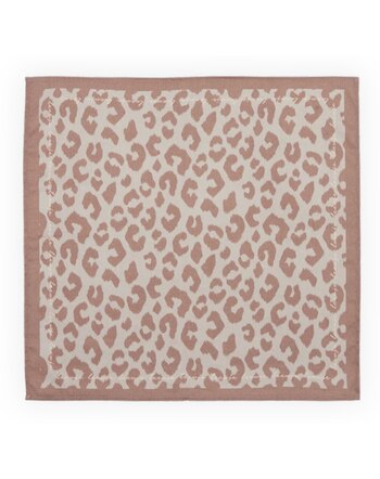Leevje Tuch 50 x 50 cm für Kinder aus Baumwolle - Leo