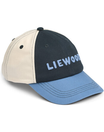 Liewood Cap aus 100% Bio-Baumwolle mit Schriftzug - Riverside