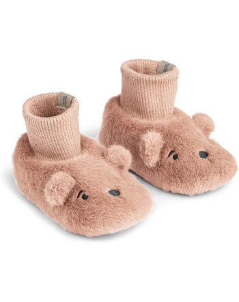 Liewood Baby-Hausschuhe mit Anti-Rutsch-Noppen BETH BEAR - Pale Tuscany