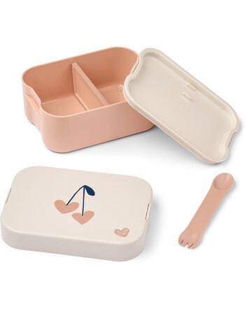 Liewood Lunchbox 1,3l mit Herzkirschen - Sweetheart / Sandy