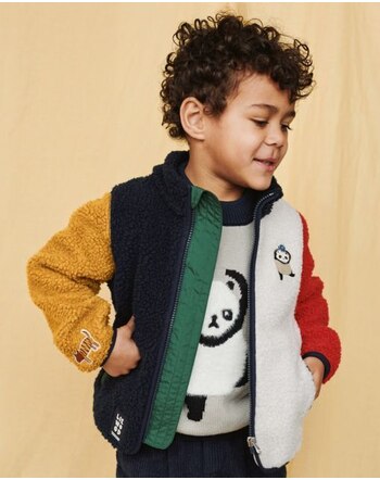 Liewood Teddy-Jacke NOLAN - Around The World Multi Mix