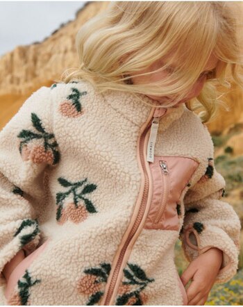 Liewood Teddy-Jacke NOLAN für Kids - Peach/Sea Shell