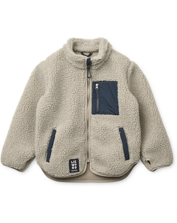 Liewood Teddy-Jacke NOLAN für Kids - Mist