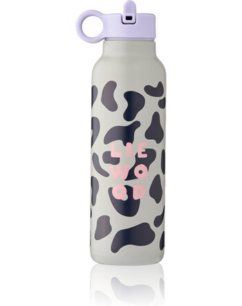 Liewood Thermo-Flasche 'Falk ' 500ml aus Edelstahl mit Pop-Up-Verschluss - Mega Leo Mist