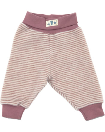 Lilano pants stripes wool mauve