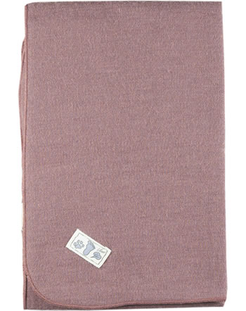 Lilano Blanket virgin wool/silk mauve