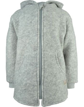 Lilano veste en feutre de laine bleu gris clair