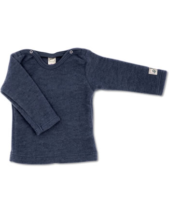 Lilano Enfants shirt/ maillot manches longues laine marine