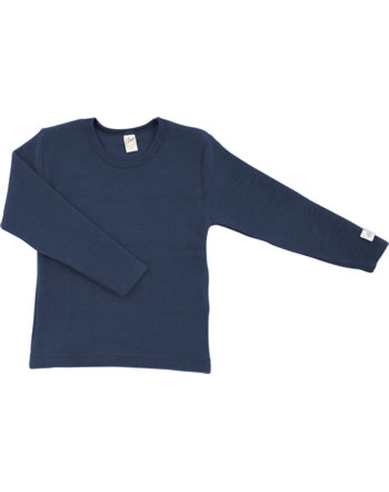 Lilano Enfants shirt/ maillot manches longues laine mmarine