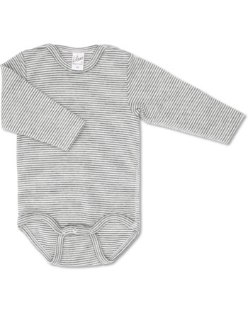Lilano Body pour bébé laine/soie gris clair