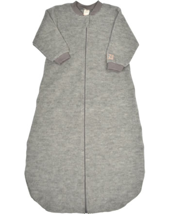 Lilano Baby Sleeping Bag virgin wool light grey
