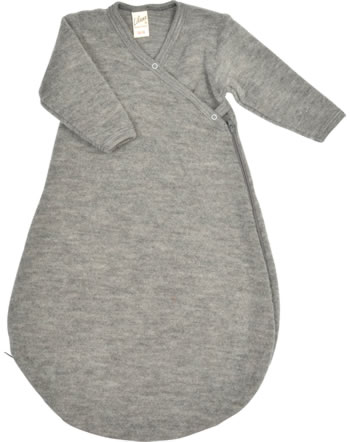 Lilano Baby Sleeping Bag virgin wool light grey