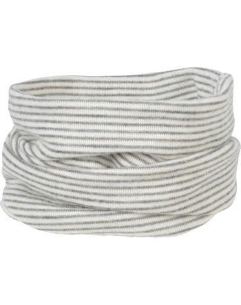 Lilano Loop rayé laine/soie gris clair