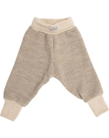 Lilano Strick-Bundhose aus Merinowolle - Sand