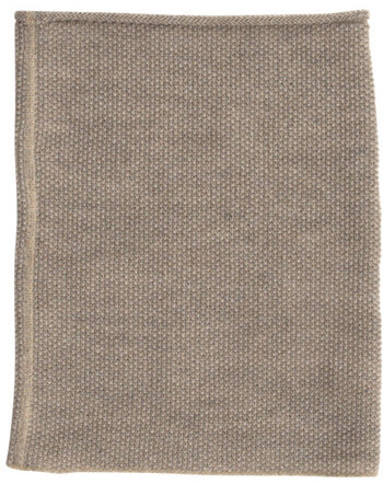 Lilano Strickschal/Loop aus Schurwolle - Sand