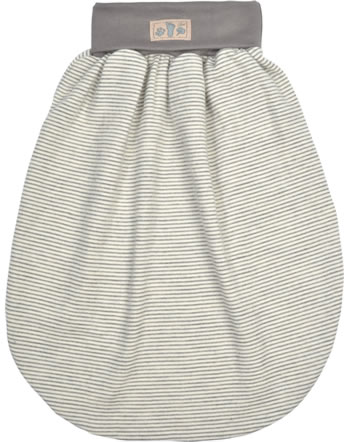 Lilano Sac de couchage bébé laine mérinos-soie gris clair