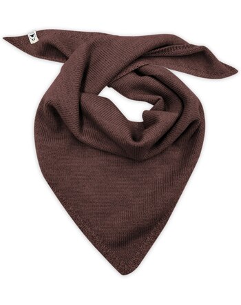 Lille Toni Dreieckstuch 'Elise' aus Merinowolle 80 x 40 cm - Bordeaux